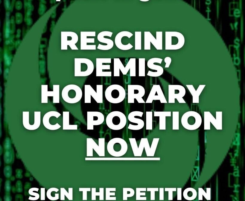 Sign the petition – Google Out!